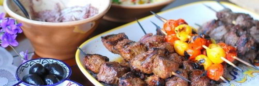 Шашлык в вине
