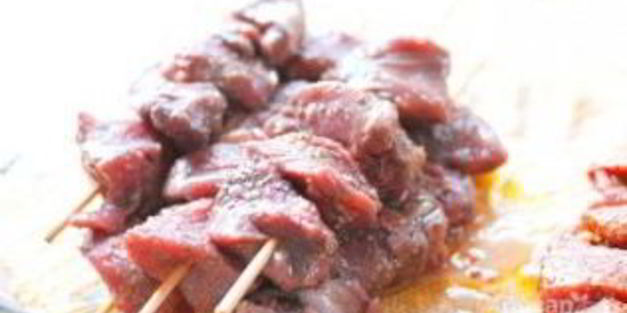 шашлык в вине