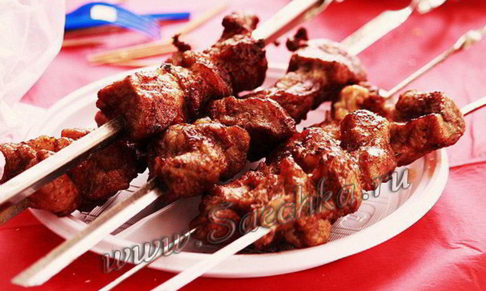 Рецепт шашлык в восточном маринаде