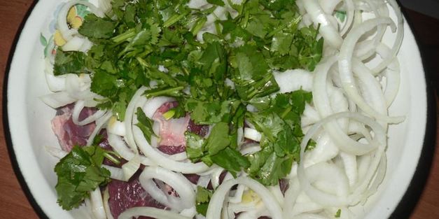 шашлыке на минералке из свинины