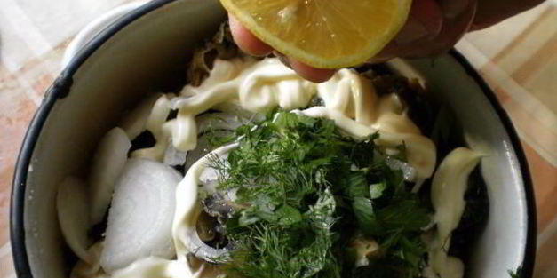 шашлыки из рапана