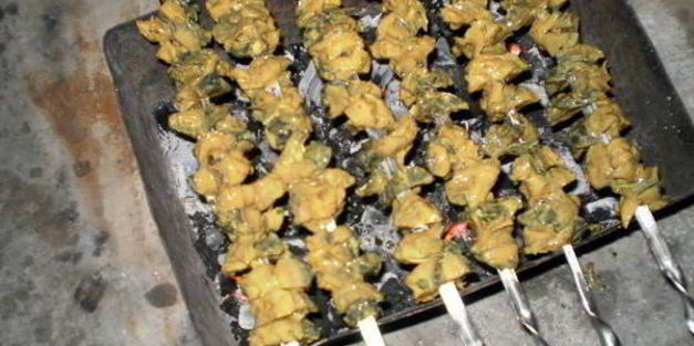 шашлыки из рапана