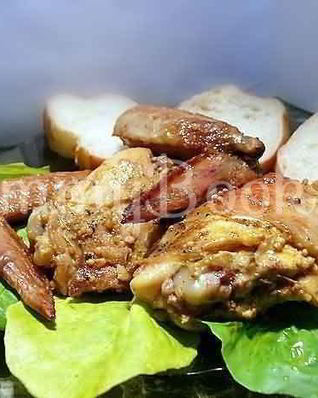 Жидкий дым и куриный шашлык