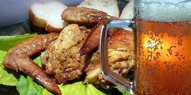 жидкий дым и куриный шашлык