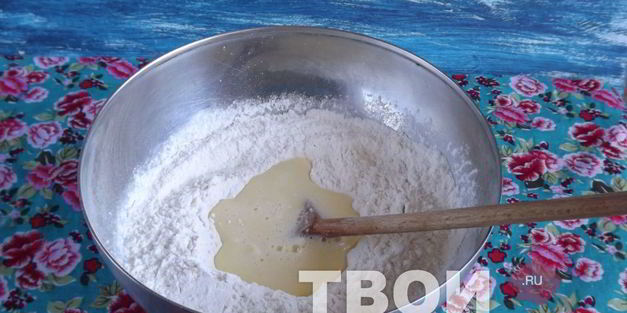 швейцарские картофельные клецки с грибным соусом