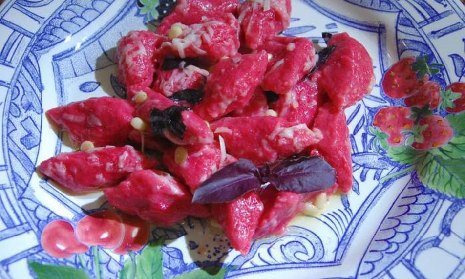 Рецепт свекольные ньокки