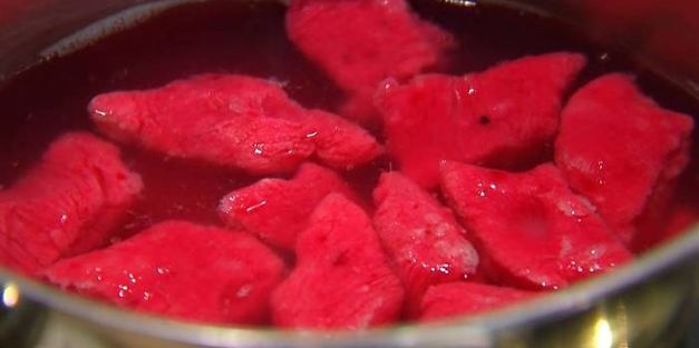 свекольные ньокки