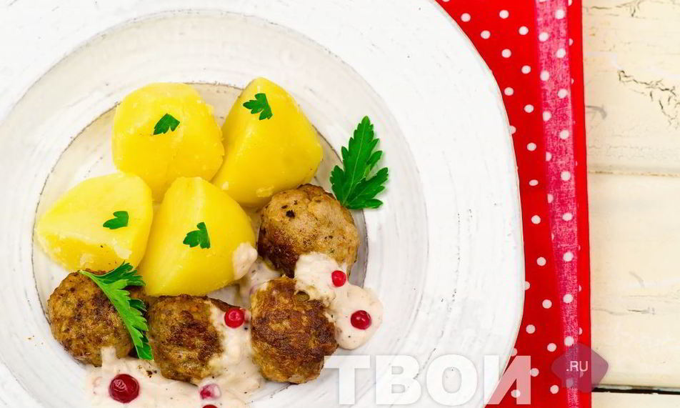 Рецепт тефтели с подливкой