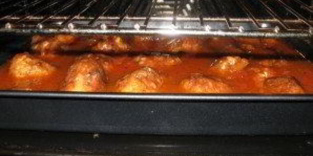 тефтели с рисом в духовке