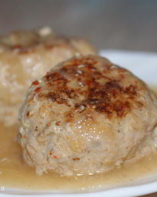 Тефтели с яблоком