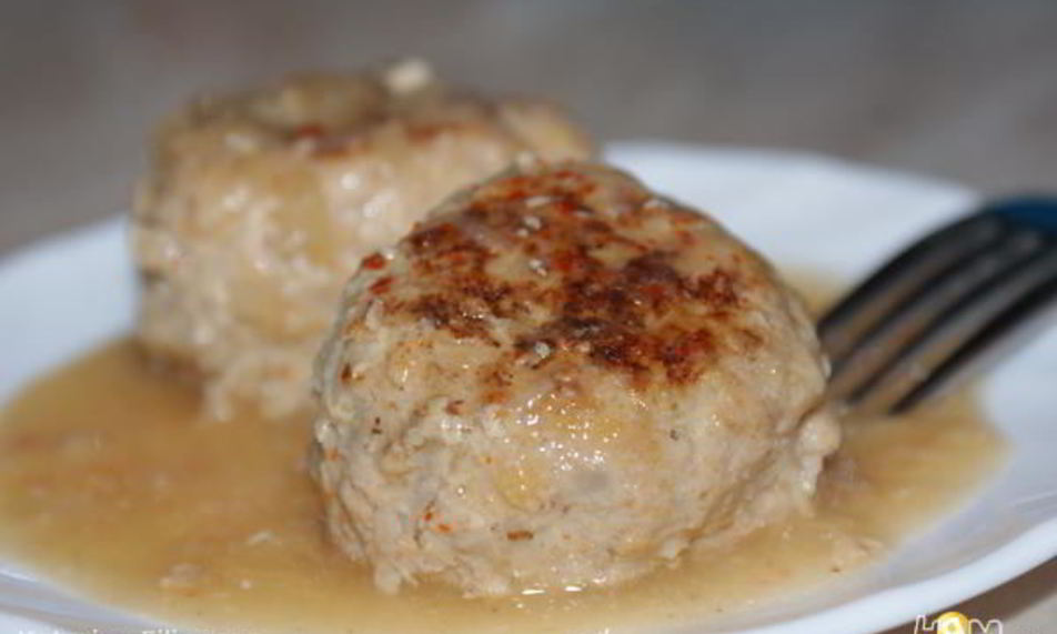 Рецепт тефтели с яблоком