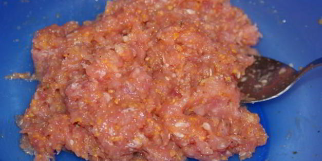 тефтели с яблоком