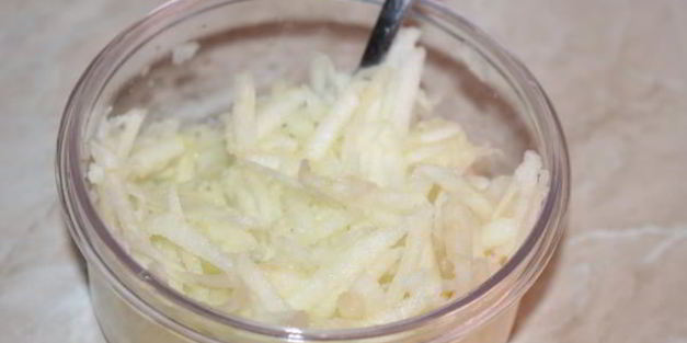 тефтели с яблоком