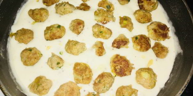 тефтели в сливочном соусе