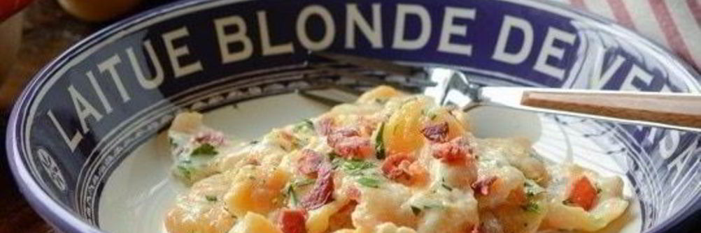 Тыквенные ньокки с соусом Альфредо