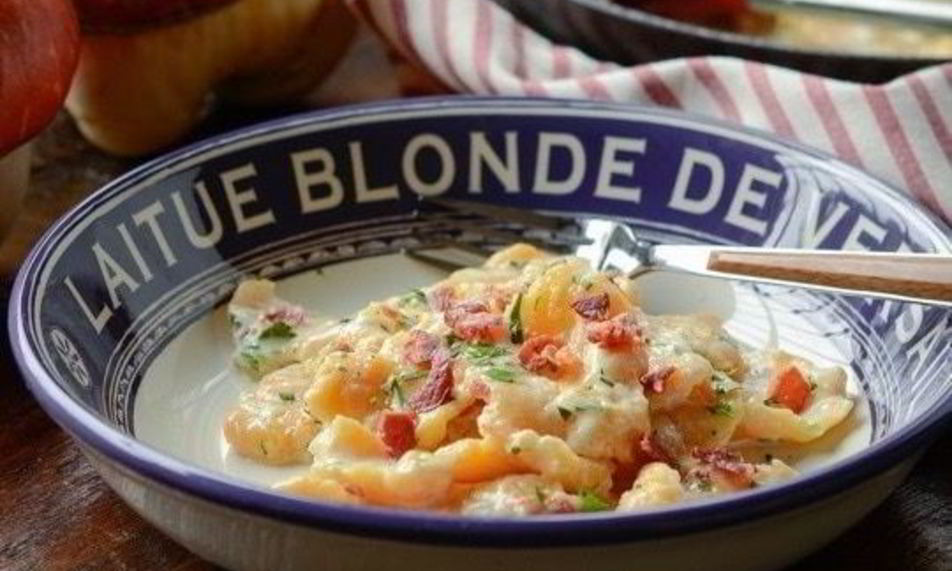 Рецепт тыквенные ньокки с соусом альфредо