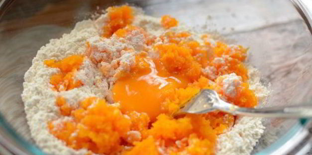 тыквенные ньокки с соусом альфредо