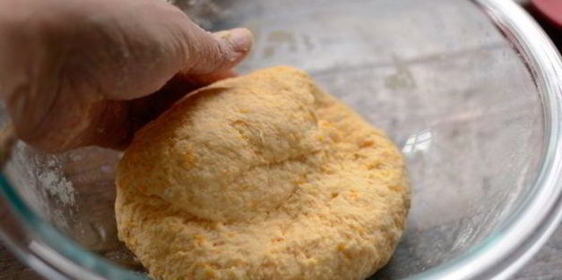 тыквенные ньокки с соусом альфредо