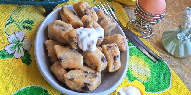 вареники с черносливом