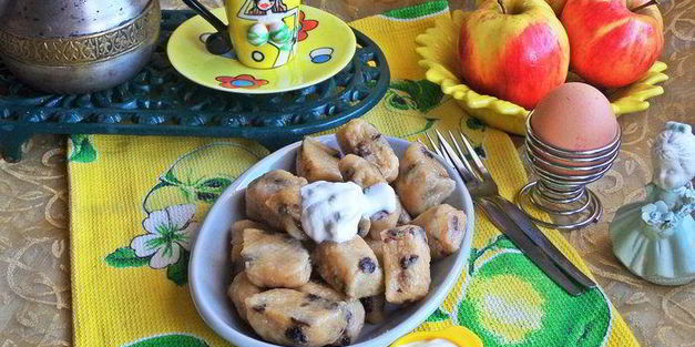 вареники с черносливом