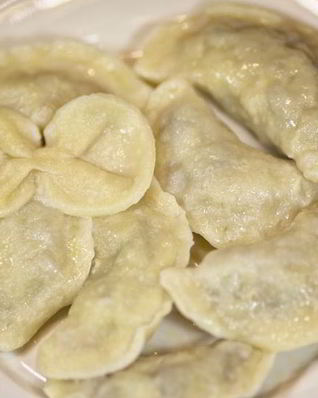 Вареники с картошкой и грибами