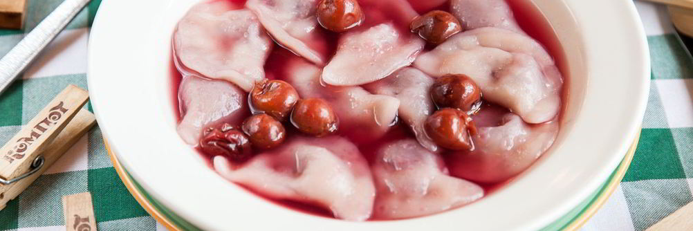 Вареники с вишней