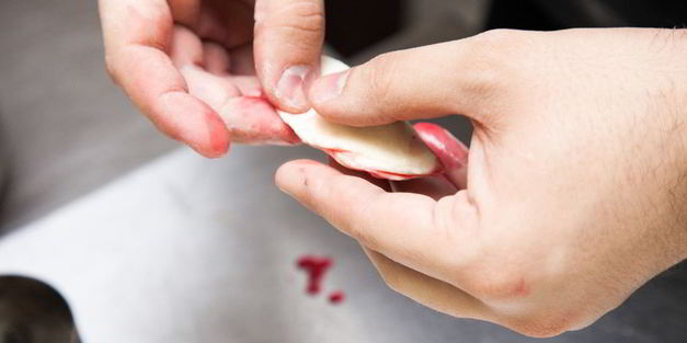 вареники с вишней