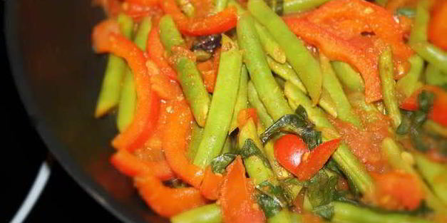 венгерский гарнир и куриное филе с рикоттой