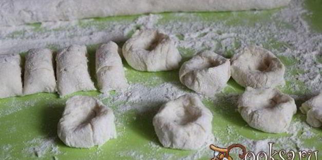 жареные картофельно-творожные клецки