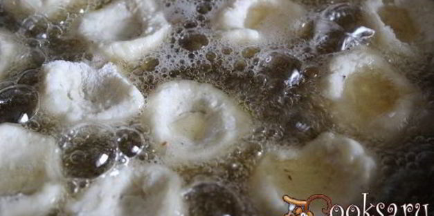 жареные картофельно-творожные клецки