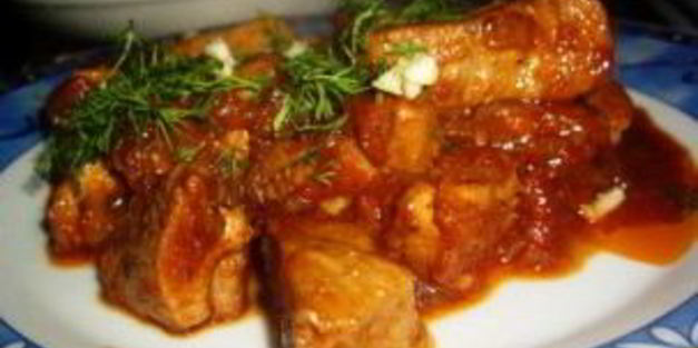 жаркое из свинины