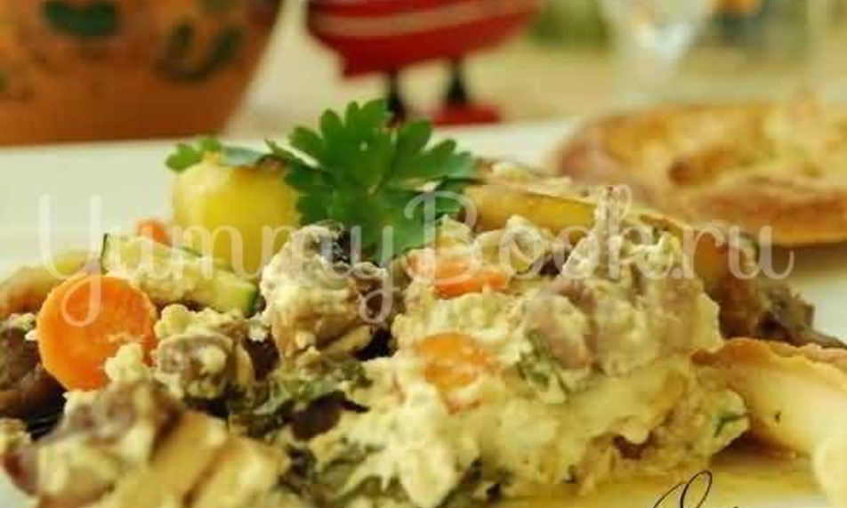 Рецепт жаркое в горшочке