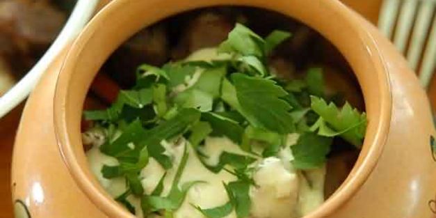 жаркое в горшочке