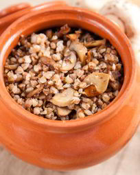 Каши с грибами