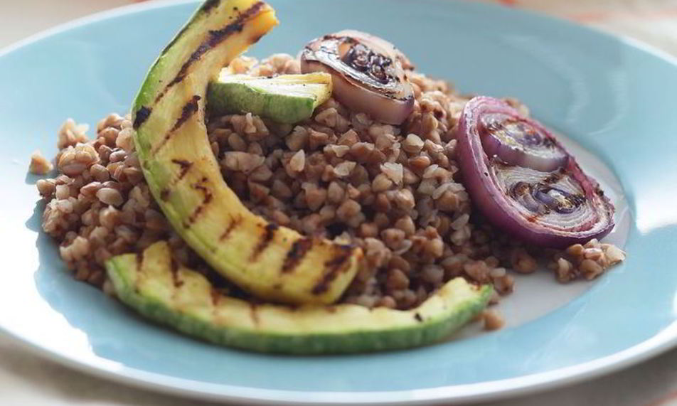 Рецепт гречка с овощами