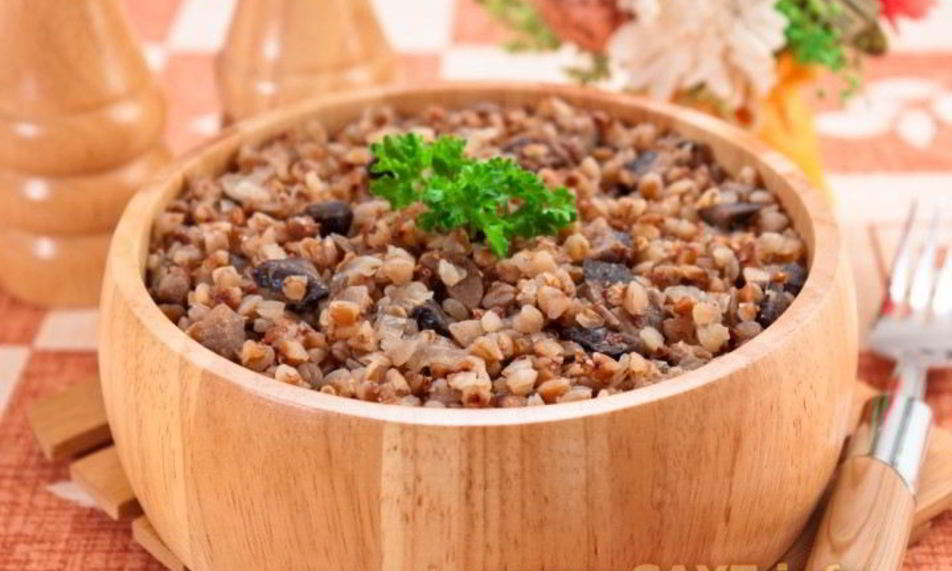 Рецепт гречневая каша с грибами