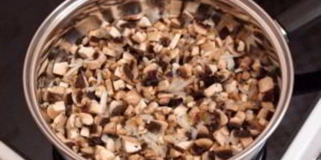 гречневая каша с грибами