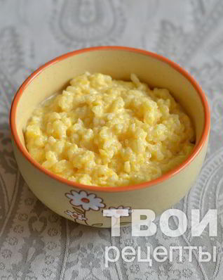Рисовая каша с тыквой