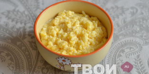 рисовая каша с тыквой