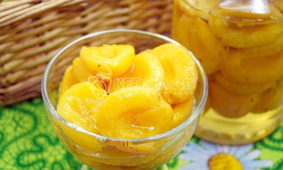 Рецепт абрикосы в сиропе на зиму