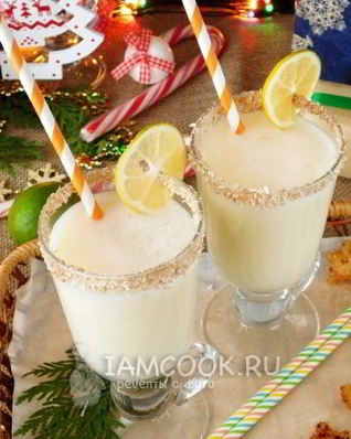 Ананасовый безалкогольный коктейль