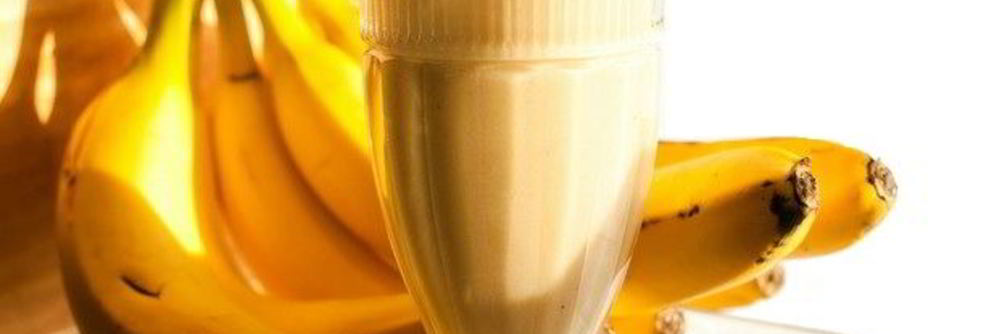 Бананово-кефирный коктейль
