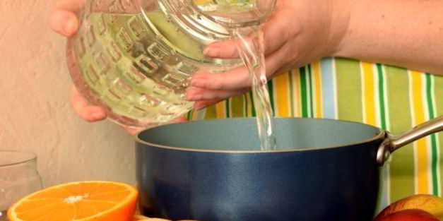 безалкогольный клюквенный пунш