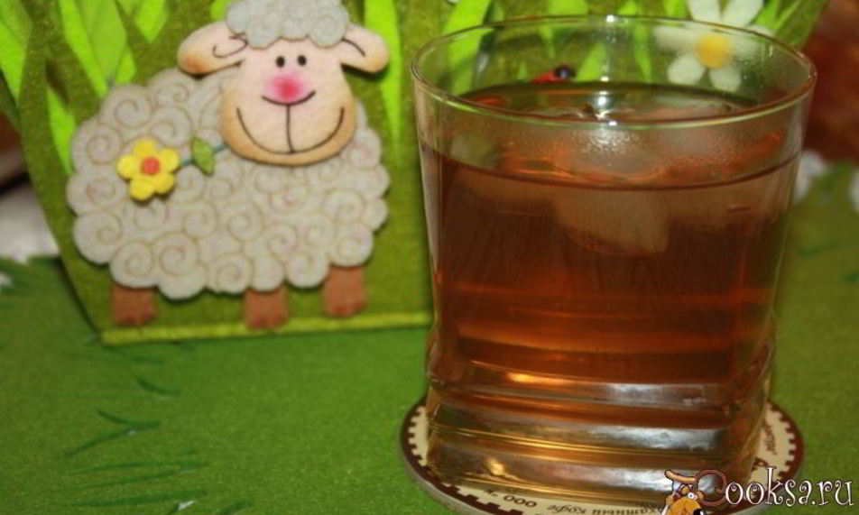 Рецепт чайный напиток с нектаринами и клубникой