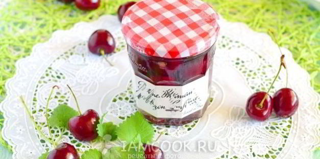 черешня в сиропе на зиму