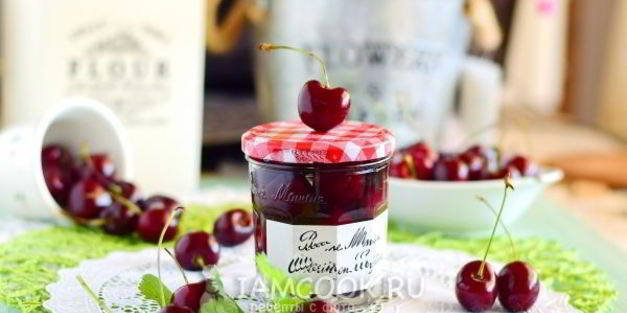 черешня в сиропе на зиму