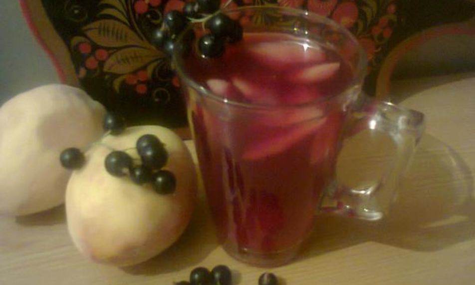 Рецепт черносмородиновый коктейль