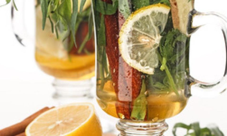 Рецепт горячий согревающий напиток с эстрагоном