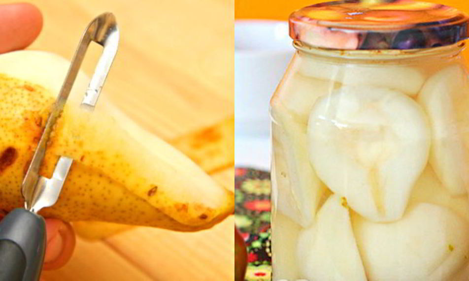 Рецепт груш в сиропе ны зиму