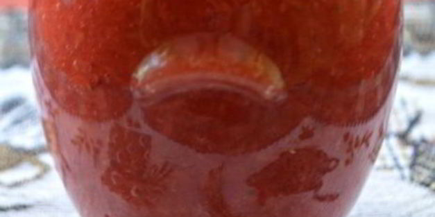 клубничный сироп